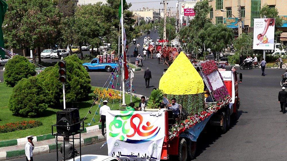 حرکت کاروانهای شادی در دهه کرامت حرکت کاروانهای شادی در دهه کرامت
