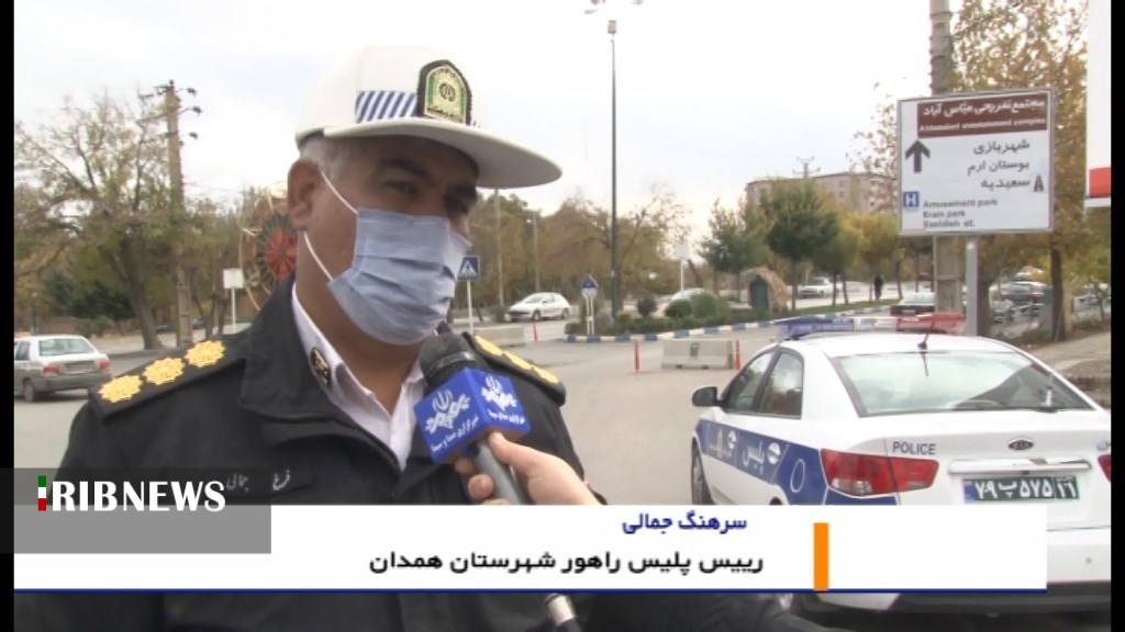 محدودیت&zwnj;های ترافیکی در گنجنامه و بلوار ارم همدان