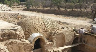 آغاز مرحله دوم مرمت حمام تاریخی روستای وانشان