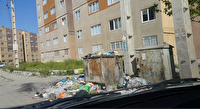 نابسامانی جمع آوری زباله در منطقه مسکونی مهر رازی کرمانشاه