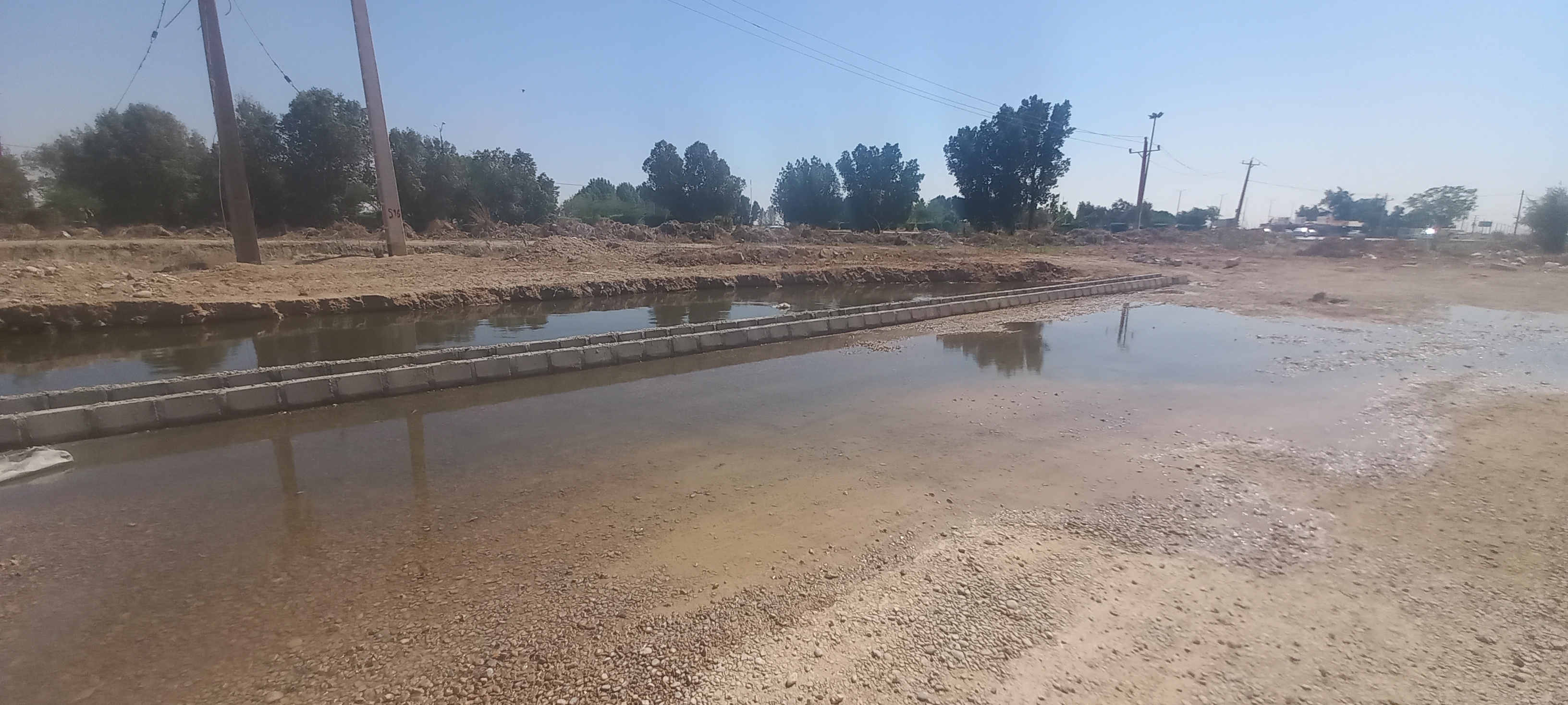 مشکل فاضلاب مسکن مهر شهرستان امیدیه را رسیدگی کنید