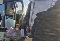 کشف بیش از نیم تُن گوشت منجمد وارداتی بدون مجوز از اتوبوس مسافربری در بیرجند