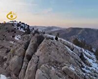 حمله عقاب طلایی به پهپاد خبرگزاری صداوسیما