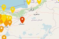 وضعیت ناسالم کیفیت هوا در سمنان و ایوانکی