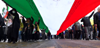همه زیر سایه پرچم سه رنگ ایران، آزادگی اشان را جشن گرفتند