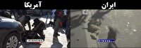 معترضان آمریکایی مجرم اند و اغتشاشگران ایرانی صاحب حق