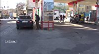 پمپ بنزین های شهر همدان خلوت و بدون صف