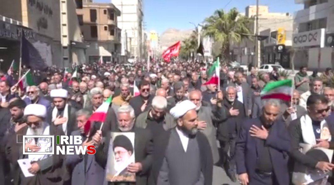 فریاد انتقام خواهی ایلام در سوگ امام شهید امت فریاد انتقام خواهی ایلام در سوگ امام شهید امت
