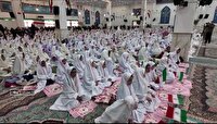 جشن تکلیف ۸۰۰ دانش آموز دختر چهارباغی
