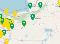 وضعیت سبز هوا ؛ سمنان نفس کشید