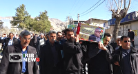 وداع با جانباز شهید حاج محمد امین فیضی پور