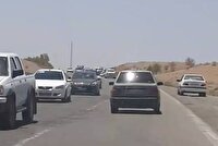 درخواست تعریض جاده پرترافیک کرمان _ گلزار