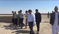 بازدید دبیر ستاد ملی سیاست گذاری و هماهنگی مدیریت گرد وغبار کشور از کانون‌های بحران