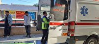 ۱۴ مصدوم به دنبال واژگونی مینی بوس در محور کرمانشاه به کامیاران
