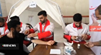 ارائه خدمات رایگان سلامت در روستای حسین‌آباد