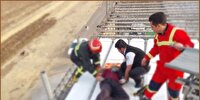 مصدومیت مرد ۴۰ ساله بر اثر برق‌گرفتگی در جاده روانسر
