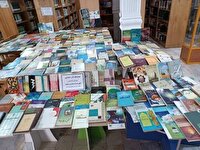 جذب بیش از ۱۶۰۰ نسخه کتاب اهدایی در کتابخانه شهید مدرس همدان