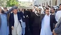 تشییع پیکرمطهر سه شهید گمنام در سیستان و بلوچستان