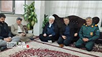 دیدار با خانواده شهدای‌ جنگ رمضان در مریوان