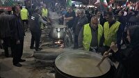 پخت حلیم به مناسبت چهلم امام شهید امت در گرگان