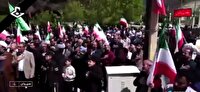 قیام دل‌های عزادار سراسر ایلام در اربعین مرد بی‌تکرار تاریخ