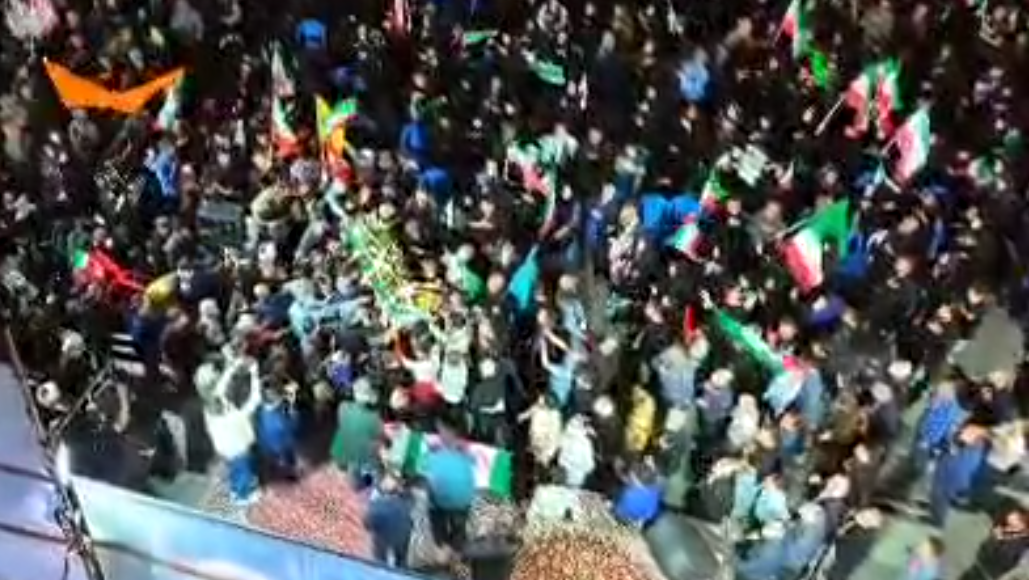 وداع با پیکر شهید سید محمد رضا موسوی در بوشهر