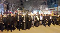 بیست و دومین شب حضور باشکوه مردم خراسان شمالی در فراق رهبر شهید