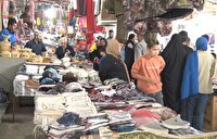 رونق بازارچه مرزی اینچه برون در روزهای تعطیلات نوروزی