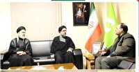 تجلیل آیت الله طاهری نماینده مردم گلستان در مجلس خبرگان رهبری از مدیرکل و کارکنان صدا و سیمای گلستان