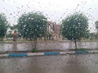 استمرار فعالیت سامانه بارشی در آبادان و خرمشهر