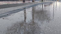 استان همدان زیر چتر باران بهاری