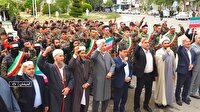 اقتدار و آمادگی رزمی جوانان شهر مرزی گمیشان در رزمایش جانفدا