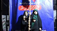 استقبال از پویش «پرچم برافراشته» در قائم‌شهر
