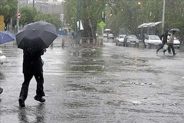 پیش بینی رگبار باران و تگرگ در خراسان شمالی
