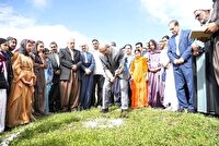  آغاز عملیات اجرایی مدرسه روستای صفی آباد جوانرود