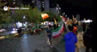 تداوم تجمع شبانه مردم اراک و استمرار وفاداری و مقاومت خیابان به خیابان برای دفاع از وطن