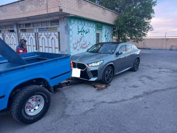 توقیف خودرو متخلف با سرعت ۱۹۰ کیلومتر بر ساعت در  اردبیل