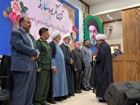 تکریم و معارفه مسئول نمایندگی ولی‌فقیه در سپاه خراسان شمالی