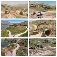 پیشرفت ۶۰ درصدی راه دسترسی روستا‌های عرب‌رودبار