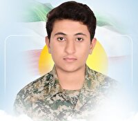 وداع مردم بردخون با جهادگر بسیجی محمد امین صابرکار