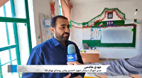 تلاش معلم روستای بهرام آباد ایلخچی برای تعلیم و تربیت