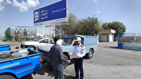 توقیف نیسان هنجارشکن در محور اردبیل - خلخال