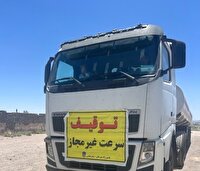 توقیف کشنده ولوو به دلیل حرکات مخاطره‌آمیز