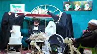 برگزاری جشن ازدواج آسان ۶ زوج در سنگفرش عجب‌شیر