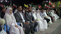 پیوند ۴۰ زوج جوان با تپش قلب وطن؛ جشنی در آغوش مردم