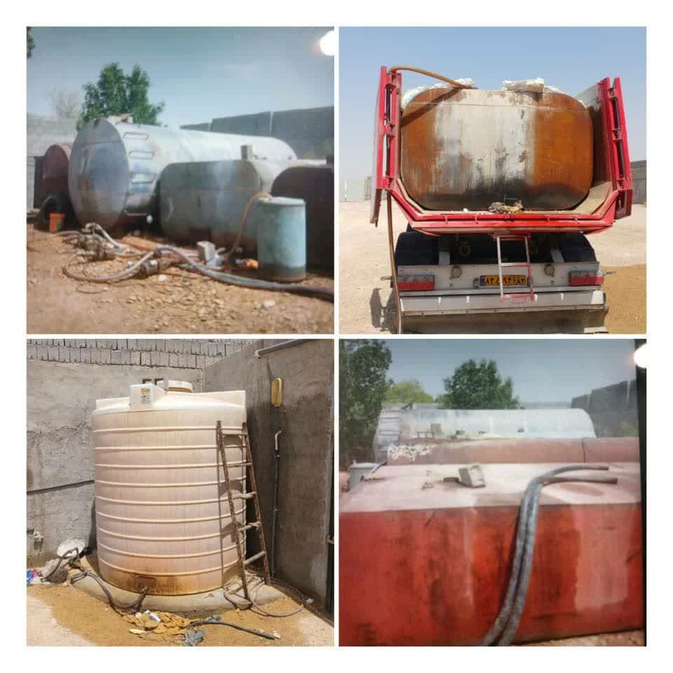 کشف ۲۰هزارلیتر سوخت قاچاق در شهرستان گناوه