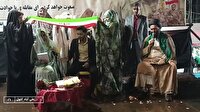 برپایی سفره عقد جانفدایان ایران در اجتماع شبانه