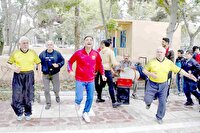 فعالیت ۲۰۰ ایستگاه ورزش صبحگاهی در بوستان‌های همدان