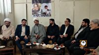 تجلیل رئیس مجلس از خانواده شهیده مهسا طاهری، شهید نخبه جنگ رمضان