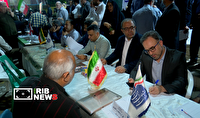 برپایی میز خدمت در اجتماع مردمی بوشهر